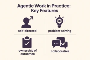 The Agentic work practice - key features
