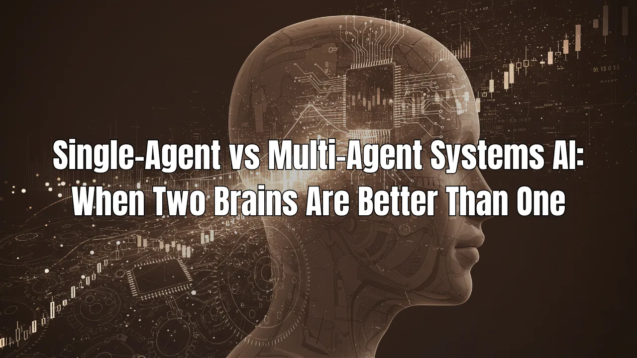 Single-Agent vs Multi-Agent Systems AI_ When Two Brains Are Better Than One